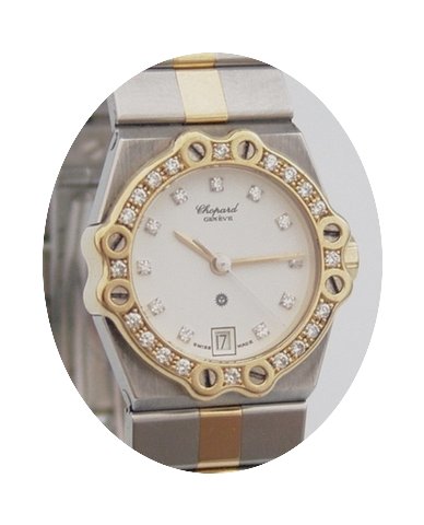 Chopard St.Moritz Stahl-Gold / Brillante...