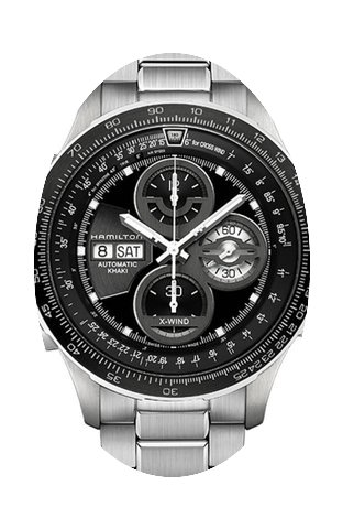 Hamilton Khaki X-Wind Auto Chrono H77766...