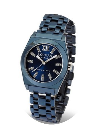 Locman Stealth 0204BL-BLDFNKBRB Quartz L...