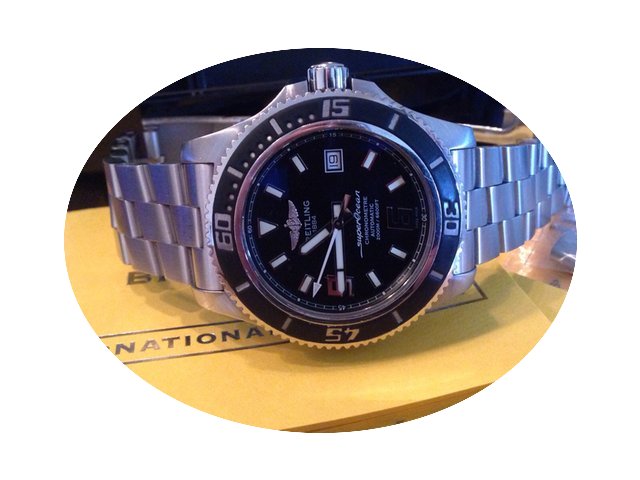 Breitling SuperOcean Pilotband Steel Ful...