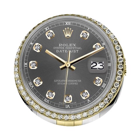 Rolex Men`s Rolex 36mm Datejust 2 Tone D...