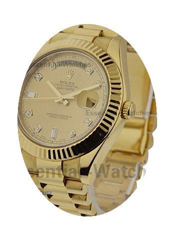 Rolex Used Day Date II President Yellow ...