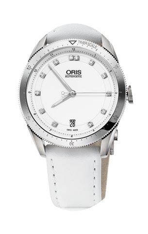 Oris Artix GT Date, Diamonds, White Dial...