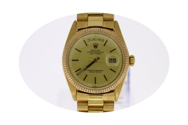 Rolex Oyster Perpetual Day-Date 18K Gold...