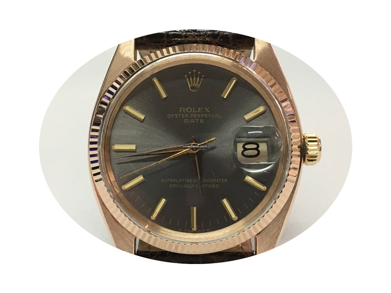 Rolex DATE ROSE GOLD...