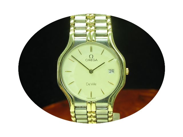 Omega De Ville 18kt 750 Gold / Edelstahl...