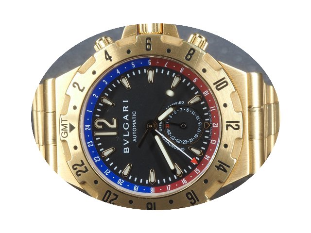 Bulgari Diagono Professional GMT 18K...