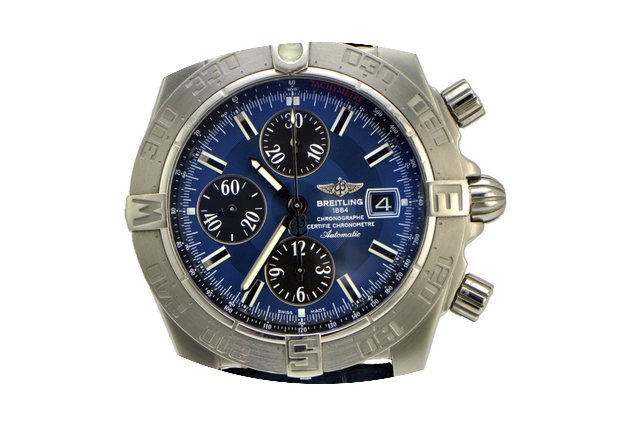 Breitling Galactic Chronograph II Blue D...