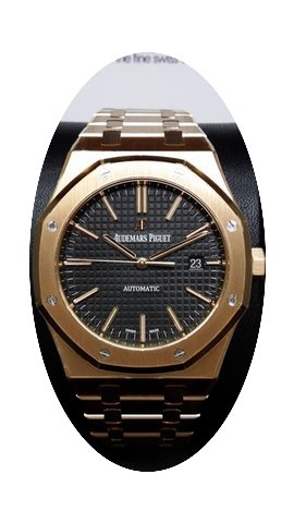 Audemars Piguet 15400OR Royal Oak 18K Pi...