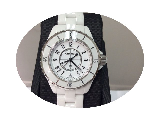 Chanel New Chanel Ref. H0968 J12 White C...