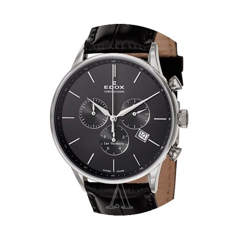 Edox Men's Les Vauberts Chronograph Watc...