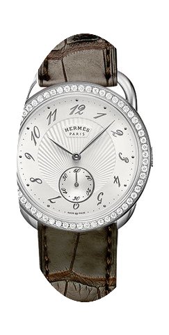 Hermès Arceau Ecuyere Automatic MM 34mm...