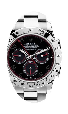 Rolex Pre Owned Steel Daytona 116520 Cus...