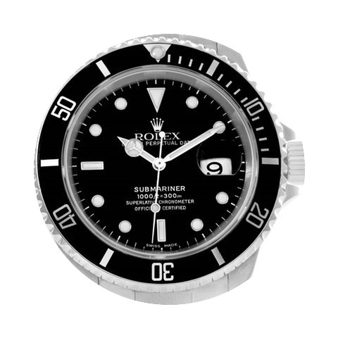Rolex Submariner Mens Stainless Steel Bl...