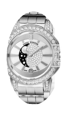 Harry Winston Ocean Lady Moon Phase 36mm...