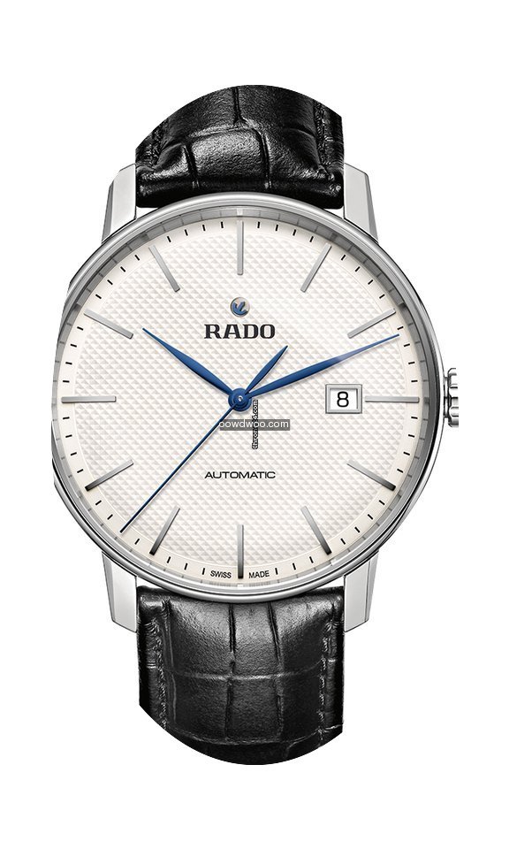 Rado Coupole Classic Index weiß Lederba...