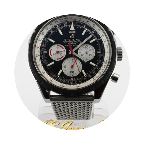 Breitling Chrono-matic 49 Black Dial...