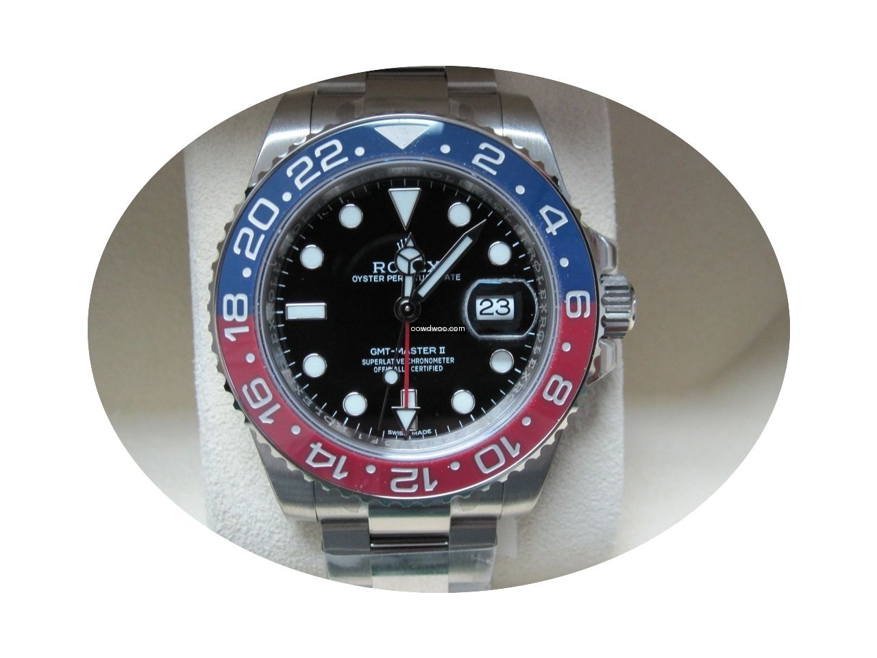 Rolex GMT-Master II 18K White Gold 