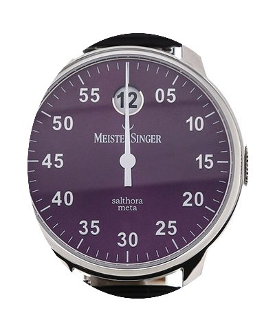 Meistersinger Salthora Meta Purple Dial...
