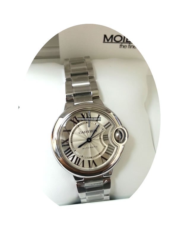 Cartier W6920071 Stainless Steel Ballon ...