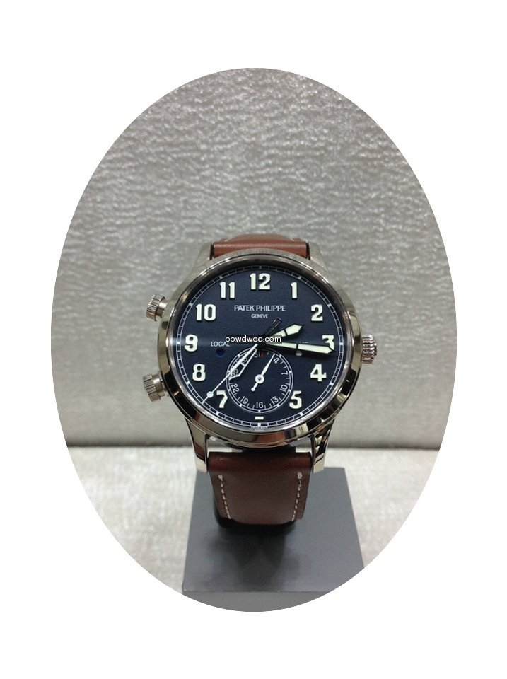 Patek Philippe Calatrava Pilot Travel Ti...