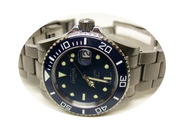 Davosa TERNOS DIVER BLUE CERAMIC AUTOMAT...
