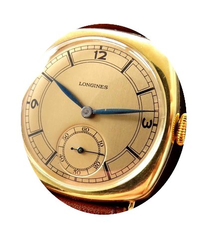 Longines KAL.27.0 GELBGOLD 14K 585 VINTA...