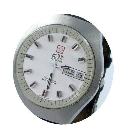 Omega F300hz Electronic Herrenuhr Stahl...