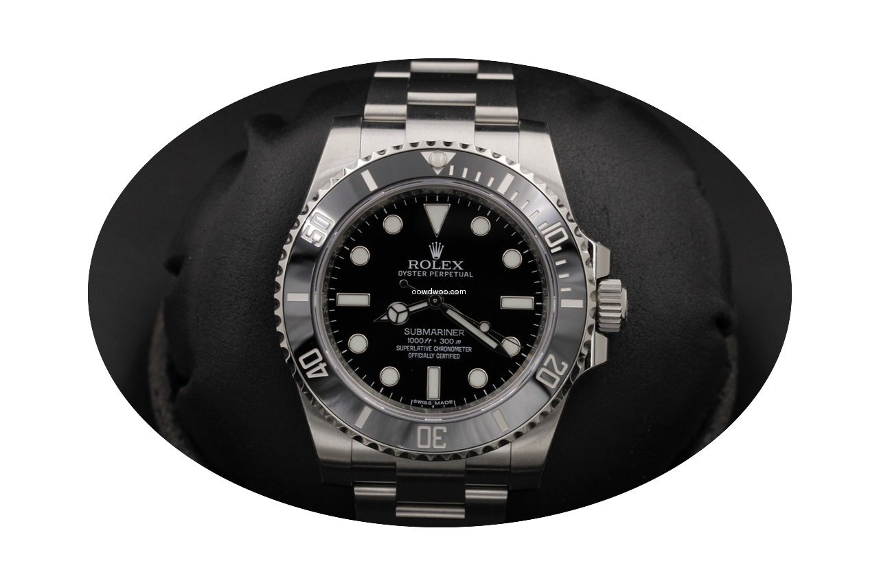 Rolex Submariner 114060 Stainless Steel...