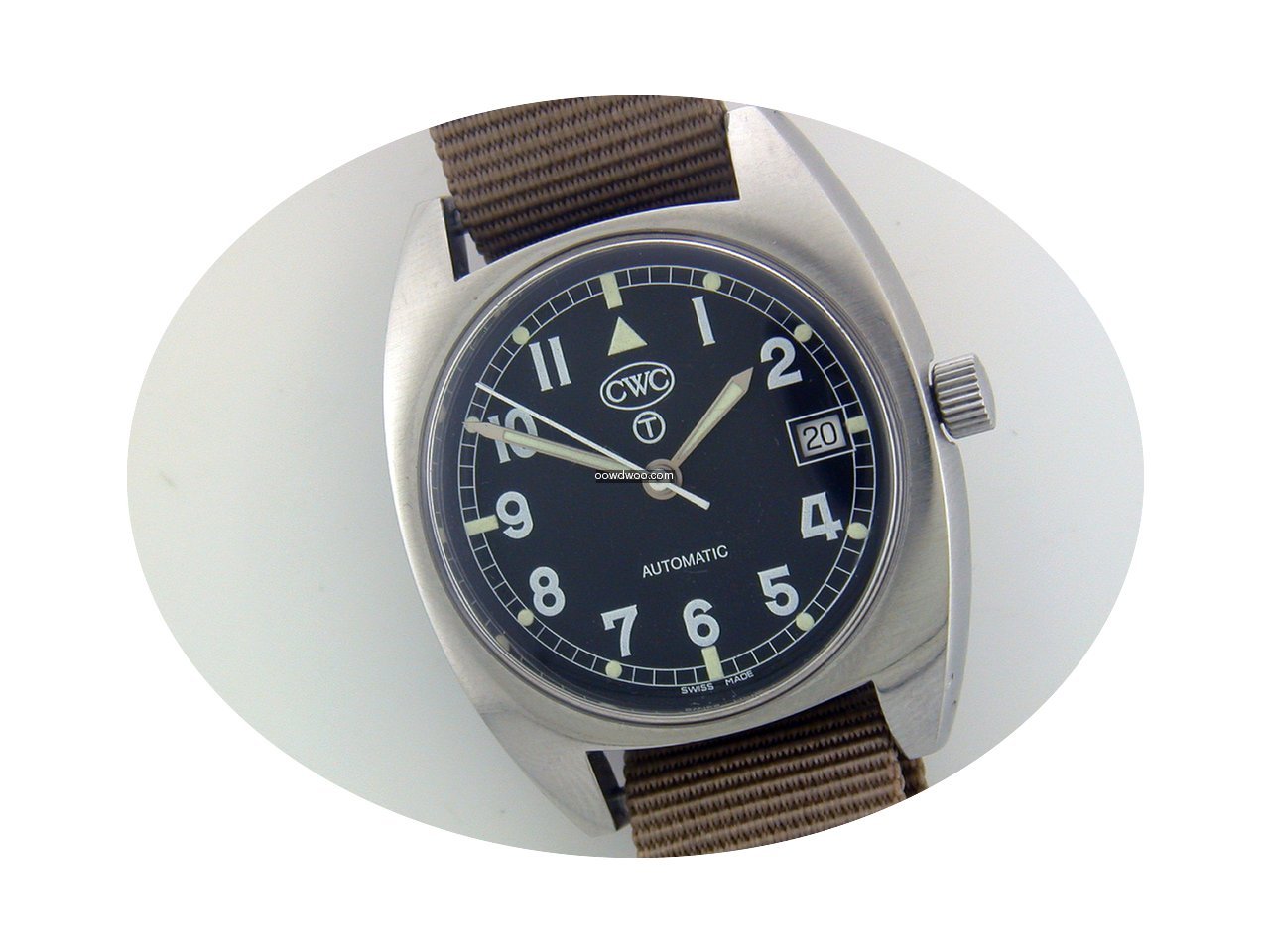 CWC Military Re-edition steel automatic ...