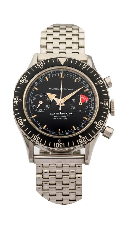 Nivada Grenchen Chronomaster Aviator 196...
