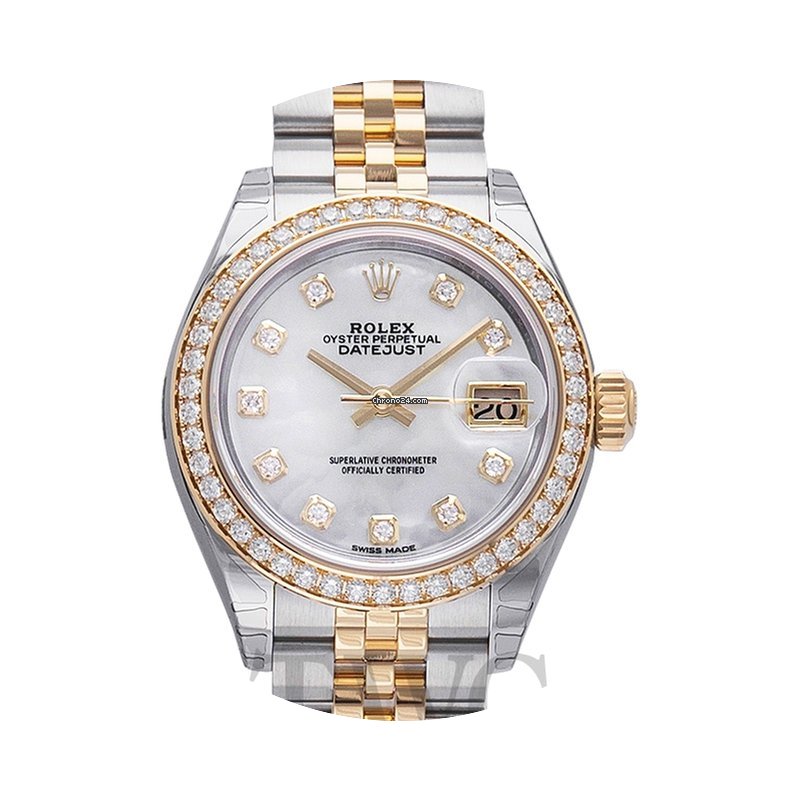 Rolex Lady Datejust White MOP Steel/18k ...