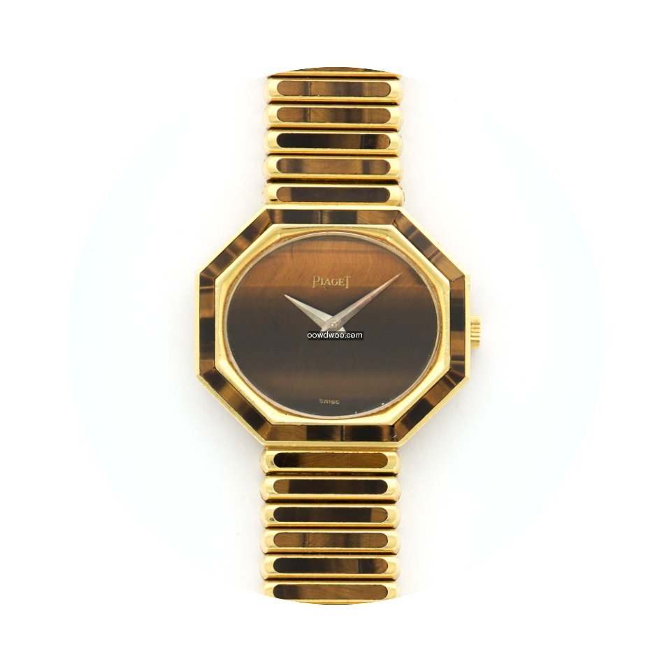 Piaget Yellow Gold Tiger Eye Ladies Watc...