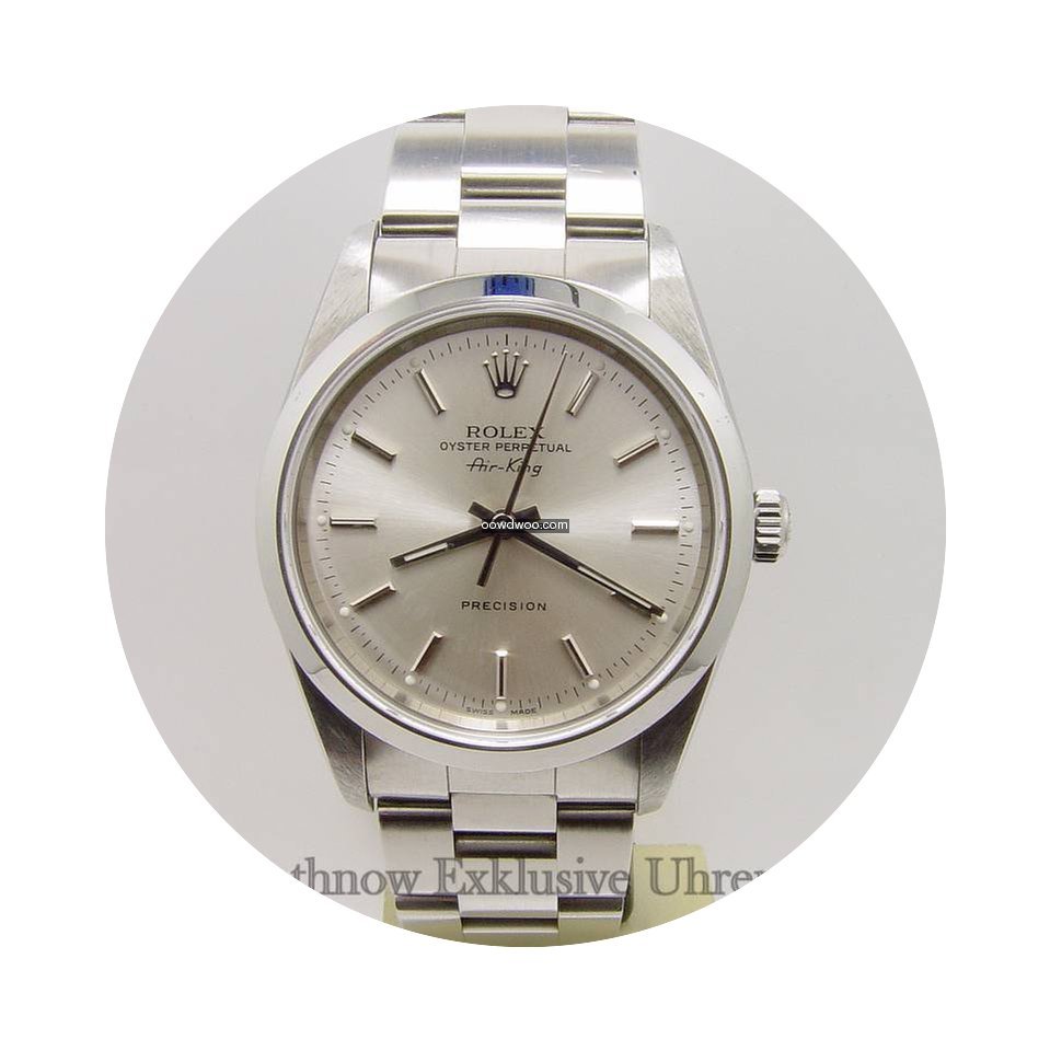 Rolex Air King Precision Sathl 34mm...