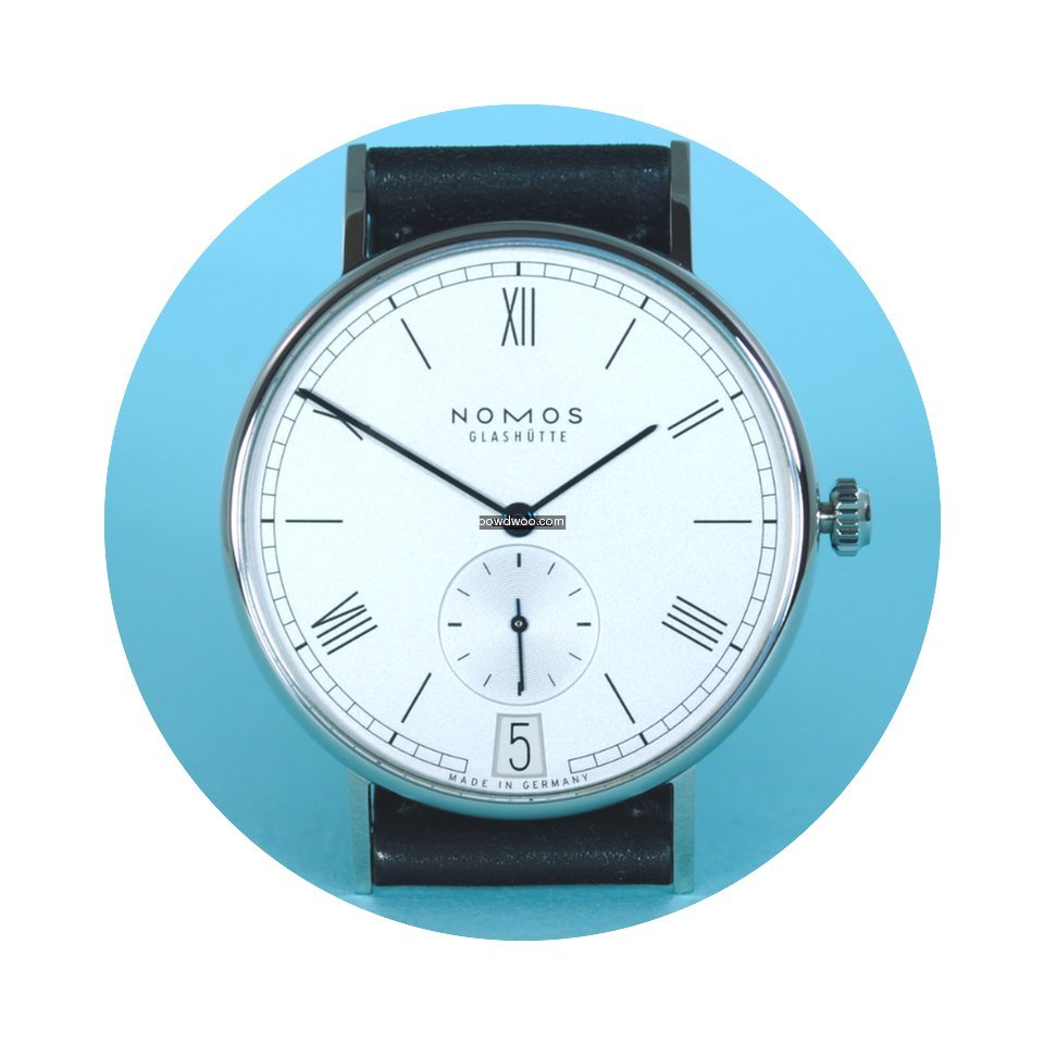Nomos Glashütte Ludwig 38 Datum Saphirg...