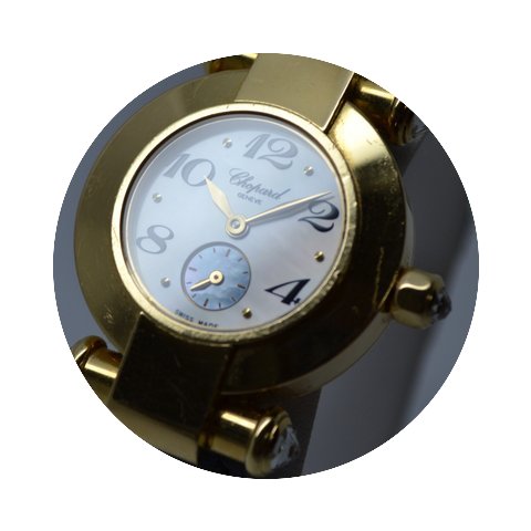Chopard Imperiale 18K Gold 5 Diamonds Mo...