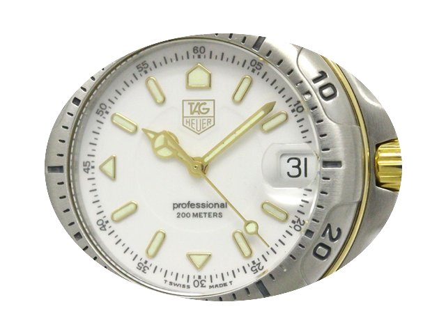 TAG Heuer 6000 Professional 200m 18k Gol...