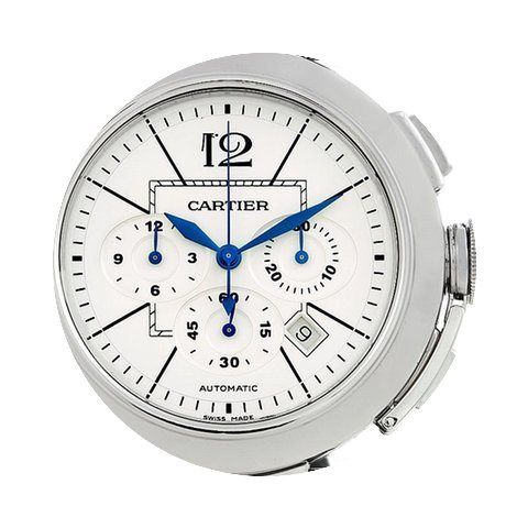 Cartier Pasha Chronograph Steel Mens Wat...