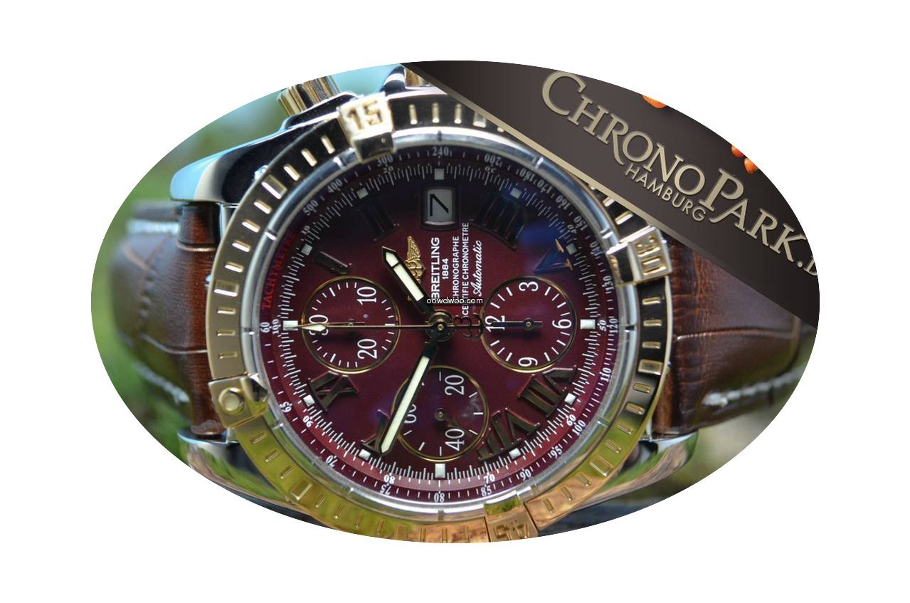 Breitling 44.5mm Chronomat Evolution Ros...