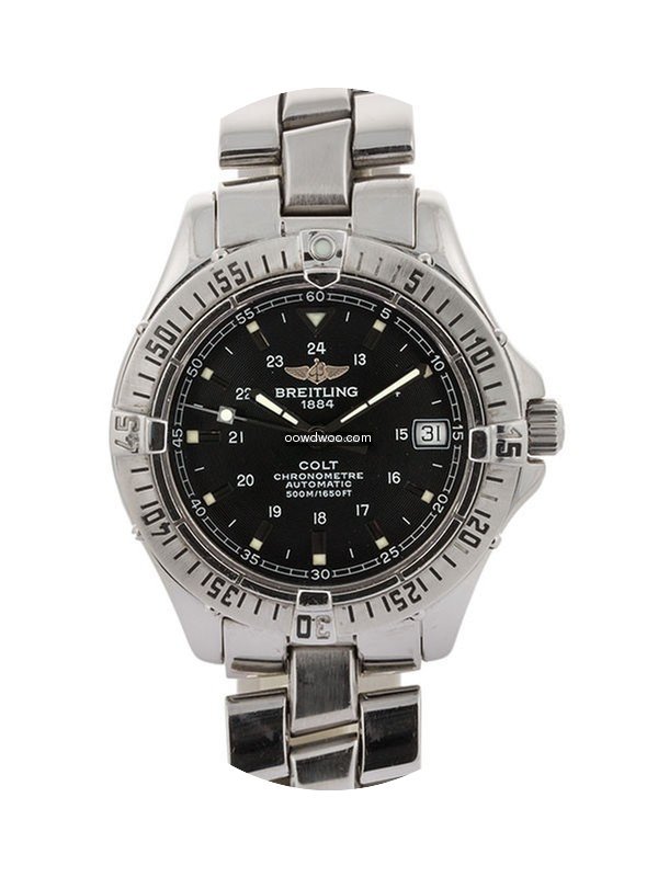 Breitling Colt Automatic 38mm In Acciaio...