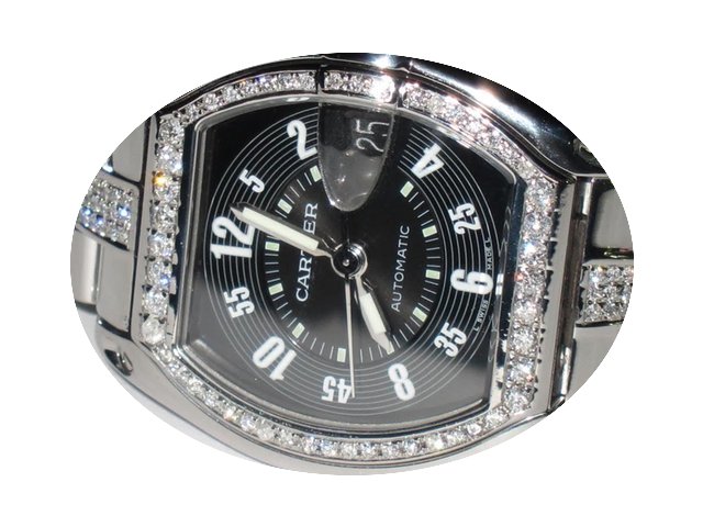 Cartier Roadster Automatic Diamonds...