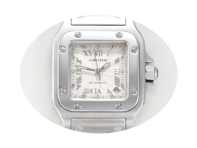 Cartier LADY SANTOS EDELSTAHL AUTOMATIK...