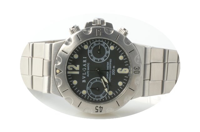 Bulgari Diagono Professional Scuba Chron...