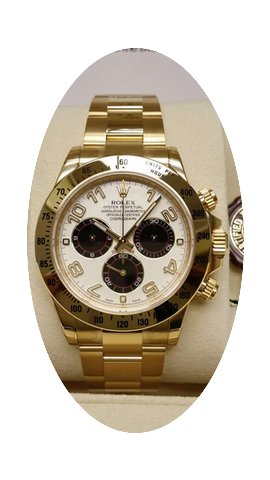 Rolex 18K Yellow Gold Panda Dial Cosmogr...