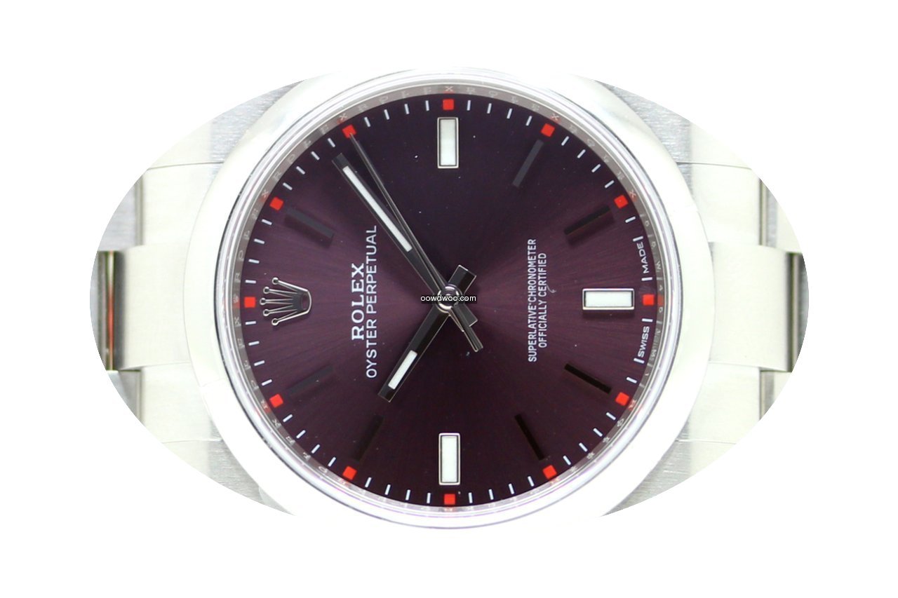 Rolex Oyster Perpetual Grape 39...