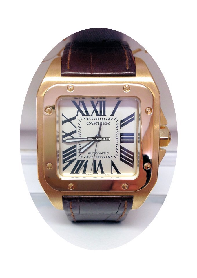 Cartier Santos 100 XL W20071Y1 - Box & P...