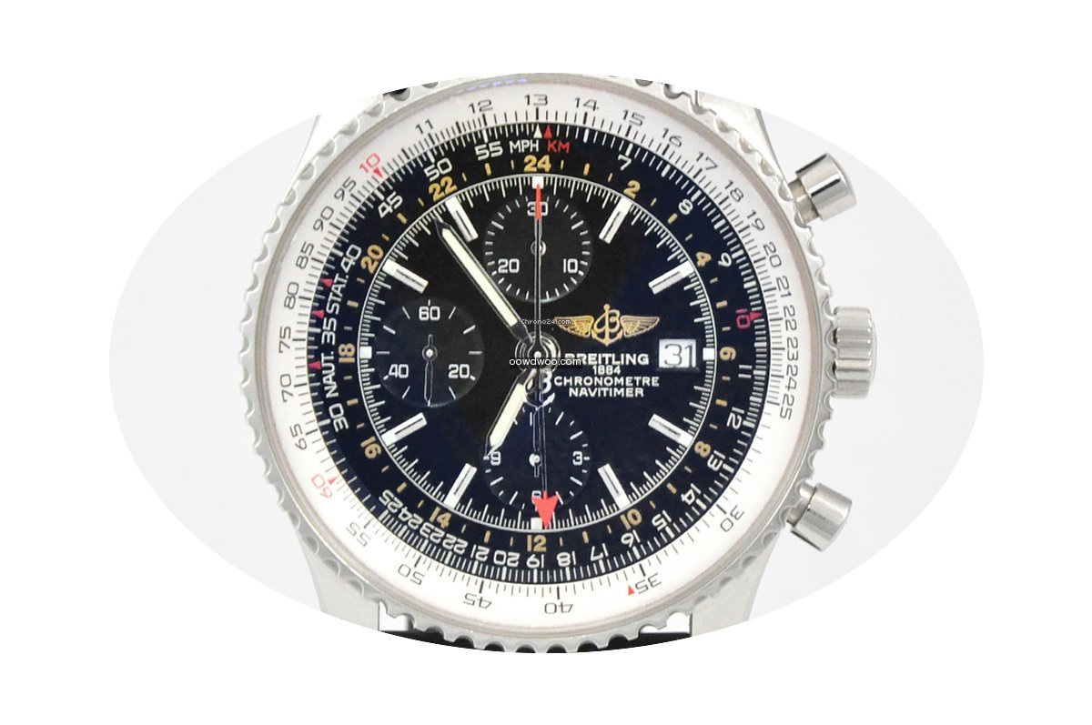 Breitling Navitimer World GMT 46mm A2432...