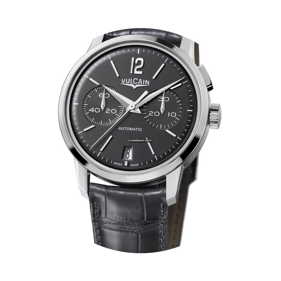 Vulcain 50s Presidents Chronograph Steel...