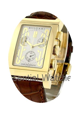 Bulgari Rettangolo Chronograph 49mm in Y...