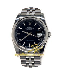 Rolex Datejust 36mm Black Dial...